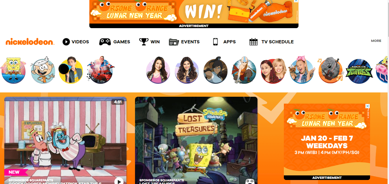 Nick Toons.