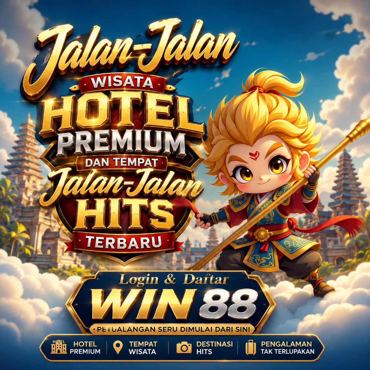 Wisata Hotel Premium dan Tempat Jalan-Jalan Hits Terbaru | Login & Daftar WIN88.